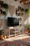 Hanah Home TV Unit Shelf - Blanco